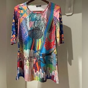 Colorful Abstract Art Dress